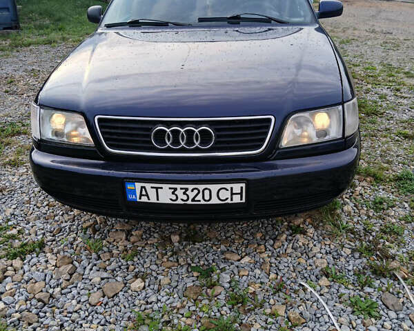Синий Ауди А6, объемом двигателя 2.5 л и пробегом 310 тыс. км за 3500 $, фото 1 на Automoto.ua