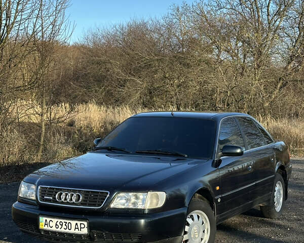 Синий Ауди А6, объемом двигателя 2.6 л и пробегом 290 тыс. км за 3700 $, фото 1 на Automoto.ua