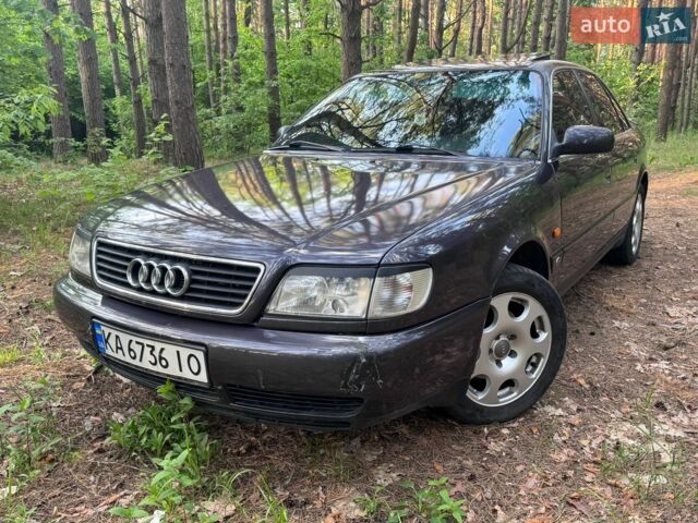 Синий Ауди А6, объемом двигателя 2.6 л и пробегом 390 тыс. км за 3600 $, фото 1 на Automoto.ua