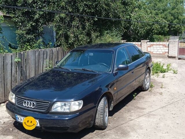 Синий Ауди А6, объемом двигателя 2.6 л и пробегом 400 тыс. км за 2500 $, фото 1 на Automoto.ua