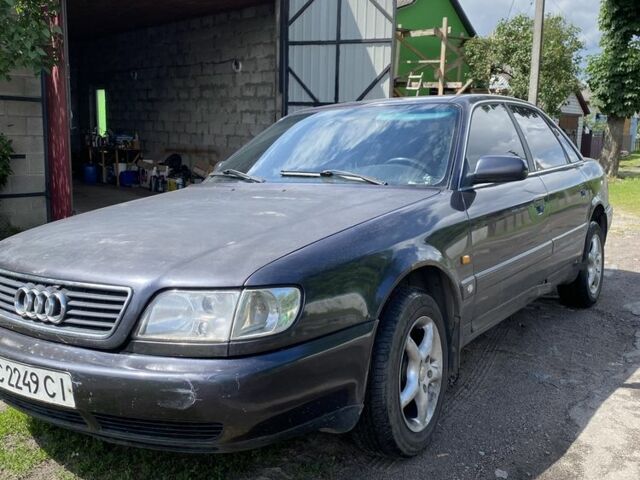 Синій Ауді А6, об'ємом двигуна 2.5 л та пробігом 333 тис. км за 2805 $, фото 1 на Automoto.ua
