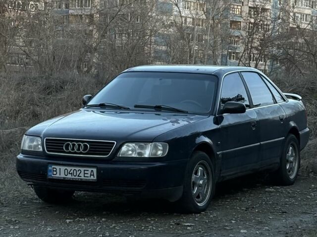 Синий Ауди А6, объемом двигателя 2.6 л и пробегом 300 тыс. км за 2300 $, фото 1 на Automoto.ua