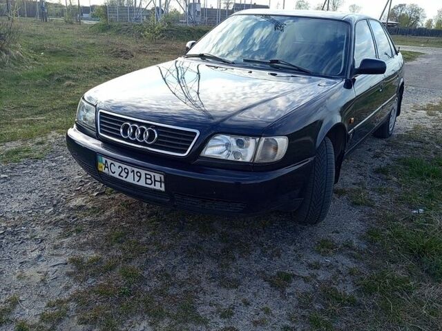 Синий Ауди А6, объемом двигателя 2 л и пробегом 455 тыс. км за 2350 $, фото 1 на Automoto.ua