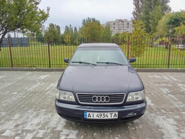Синій Ауді А6, об'ємом двигуна 2 л та пробігом 407 тис. км за 3210 $, фото 1 на Automoto.ua