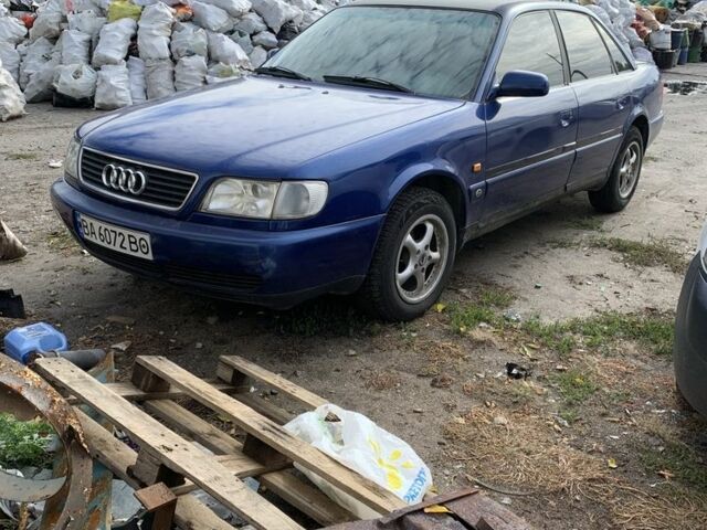 Синій Ауді А6, об'ємом двигуна 2 л та пробігом 300 тис. км за 3000 $, фото 1 на Automoto.ua