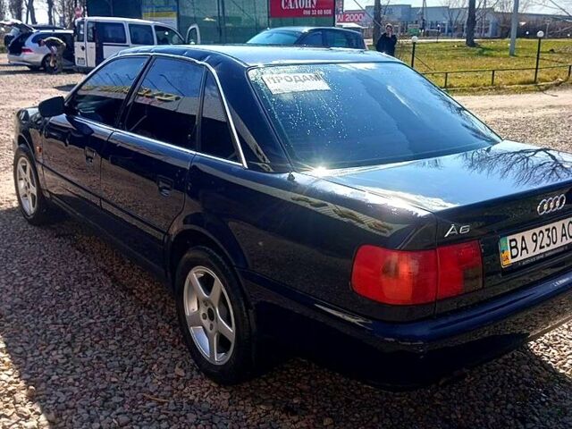Синий Ауди А6, объемом двигателя 2.8 л и пробегом 230 тыс. км за 2500 $, фото 1 на Automoto.ua