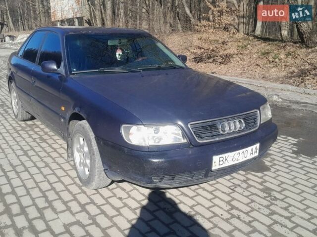 Синий Ауди А6, объемом двигателя 2.5 л и пробегом 500 тыс. км за 1050 $, фото 1 на Automoto.ua