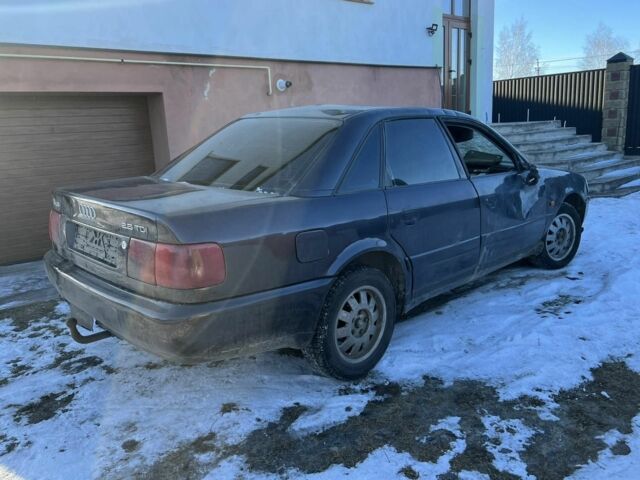 Синий Ауди А6, объемом двигателя 2.5 л и пробегом 200 тыс. км за 1100 $, фото 1 на Automoto.ua