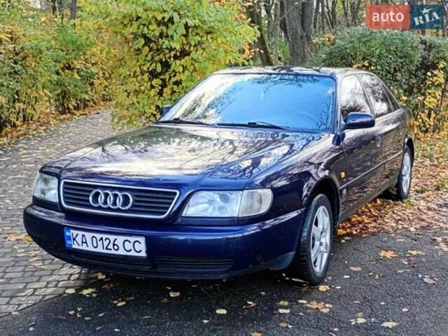 Синий Ауди А6, объемом двигателя 2.6 л и пробегом 414 тыс. км за 3300 $, фото 1 на Automoto.ua