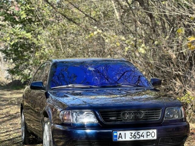 Синий Ауди А6, объемом двигателя 2.8 л и пробегом 288 тыс. км за 5000 $, фото 1 на Automoto.ua