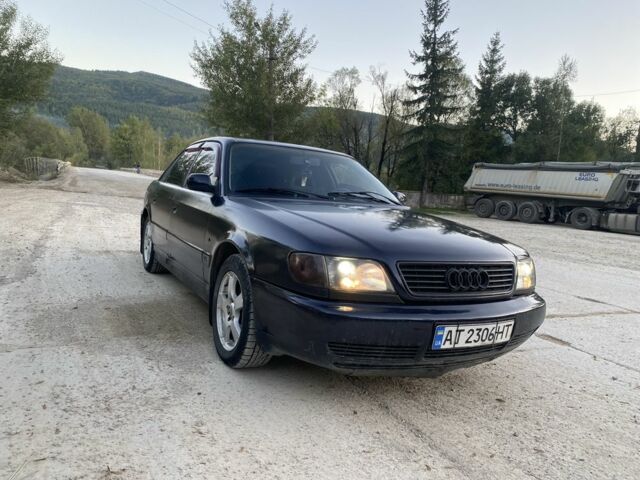 Синий Ауди А6, объемом двигателя 2.5 л и пробегом 456 тыс. км за 2200 $, фото 1 на Automoto.ua