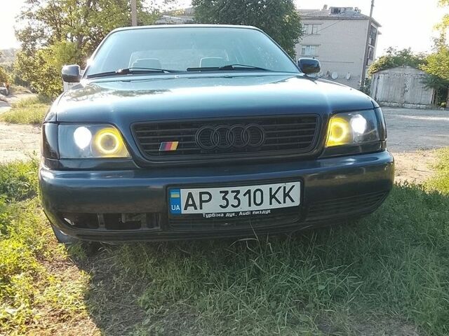 Синий Ауди А6, объемом двигателя 2 л и пробегом 458 тыс. км за 2200 $, фото 1 на Automoto.ua