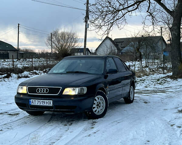 Синий Ауди А6, объемом двигателя 2 л и пробегом 370 тыс. км за 2300 $, фото 1 на Automoto.ua