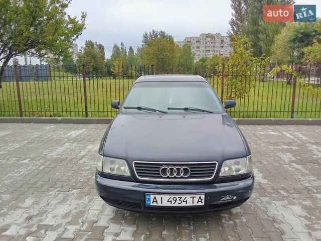 Синій Ауді А6, об'ємом двигуна 2 л та пробігом 407 тис. км за 3200 $, фото 1 на Automoto.ua