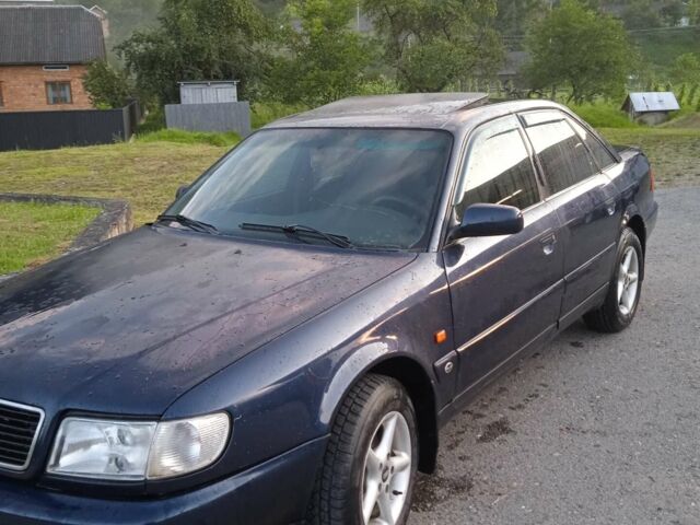 Синий Ауди А6, объемом двигателя 2.5 л и пробегом 400 тыс. км за 3200 $, фото 1 на Automoto.ua