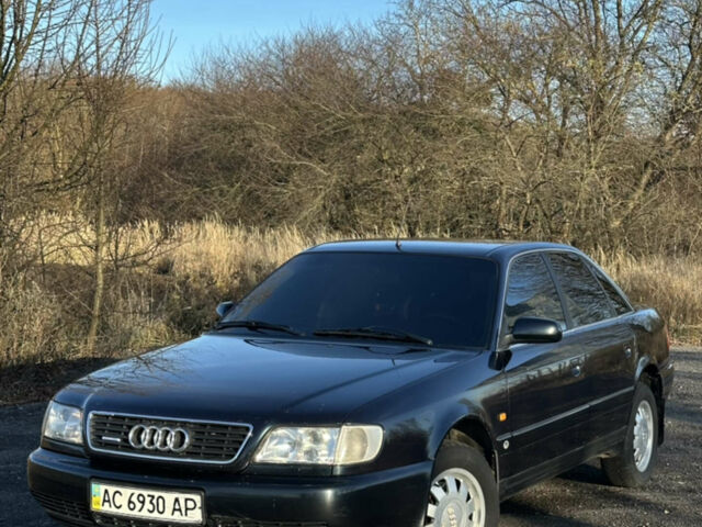 Синий Ауди А6, объемом двигателя 2.6 л и пробегом 290 тыс. км за 3500 $, фото 1 на Automoto.ua
