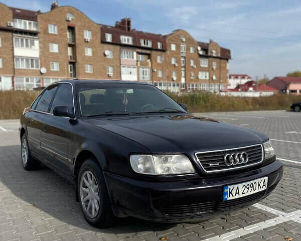 Синий Ауди А6, объемом двигателя 2.6 л и пробегом 416 тыс. км за 3000 $, фото 1 на Automoto.ua