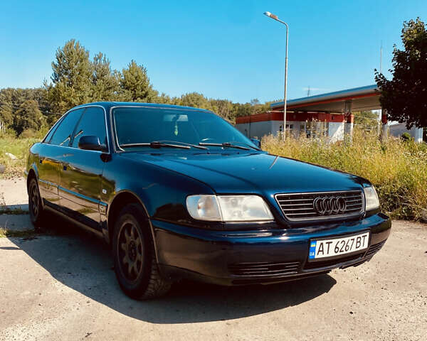 Синій Ауді А6, об'ємом двигуна 2.6 л та пробігом 100 тис. км за 2800 $, фото 1 на Automoto.ua