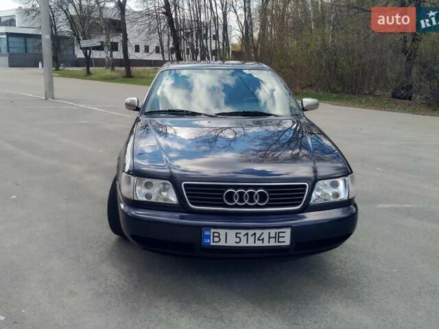 Синий Ауди А6, объемом двигателя 2.6 л и пробегом 392 тыс. км за 4600 $, фото 1 на Automoto.ua