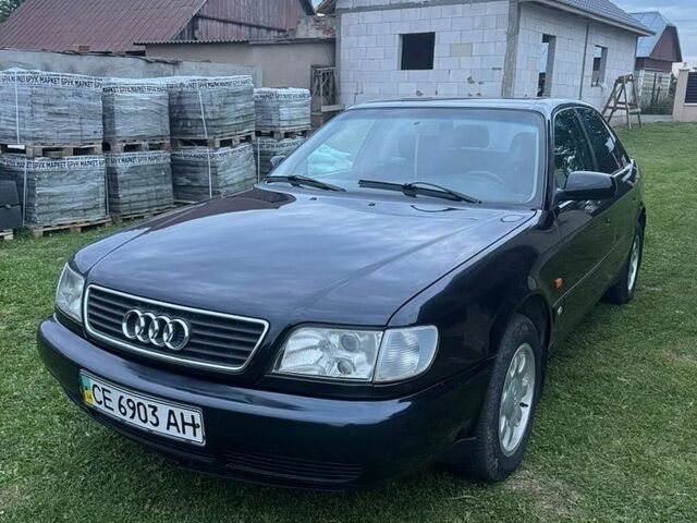 Синий Ауди А6, объемом двигателя 1.8 л и пробегом 353 тыс. км за 3500 $, фото 1 на Automoto.ua