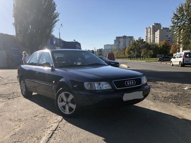 Синий Ауди А6, объемом двигателя 2.6 л и пробегом 187 тыс. км за 1700 $, фото 1 на Automoto.ua