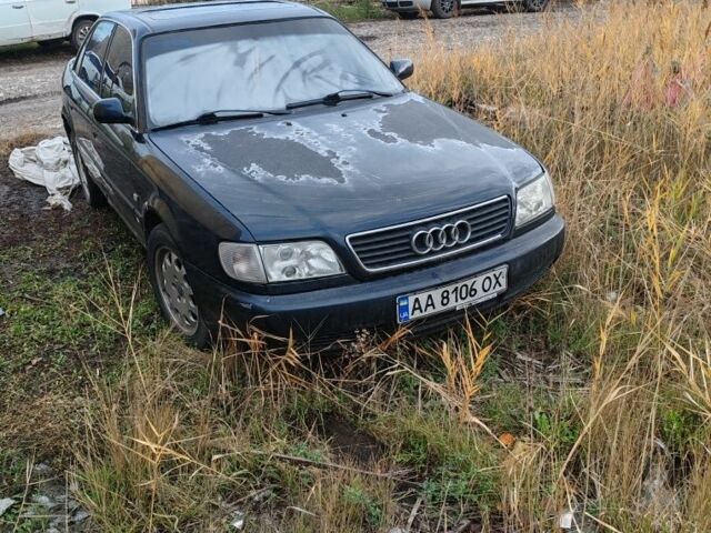 Ауді А6 1996 у Змиеве на Automoto.ua Синій Ауді А6, об'ємом двигуна 2.6 л та пробігом 282 тис. км за 1800 $, фото 1 на Automoto.ua