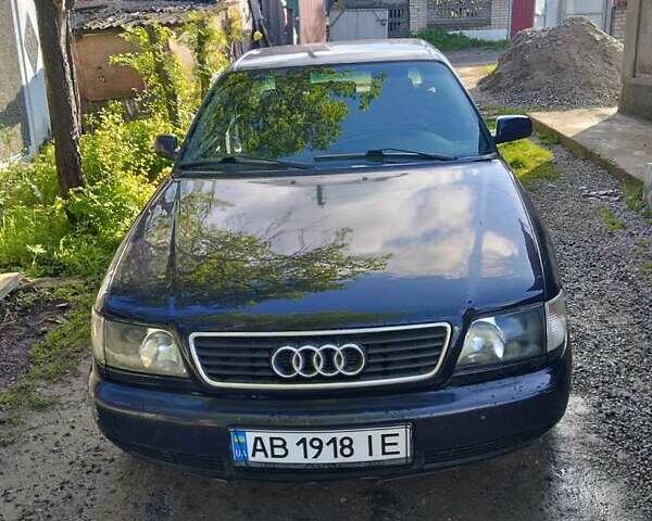 Синий Ауди А6, объемом двигателя 2.6 л и пробегом 380 тыс. км за 2650 $, фото 1 на Automoto.ua