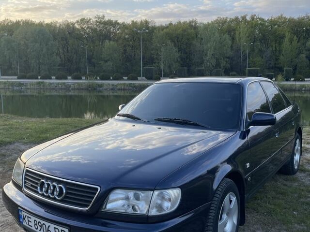 Синий Ауди А6, объемом двигателя 2.8 л и пробегом 366 тыс. км за 5800 $, фото 1 на Automoto.ua