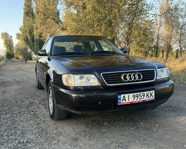 Синий Ауди А6, объемом двигателя 2.6 л и пробегом 280 тыс. км за 3500 $, фото 1 на Automoto.ua