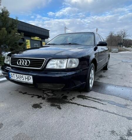 Синий Ауди А6, объемом двигателя 2.6 л и пробегом 400 тыс. км за 2300 $, фото 1 на Automoto.ua