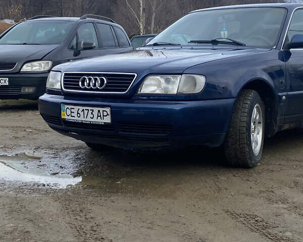 Синий Ауди А6, объемом двигателя 2.6 л и пробегом 380 тыс. км за 2700 $, фото 1 на Automoto.ua