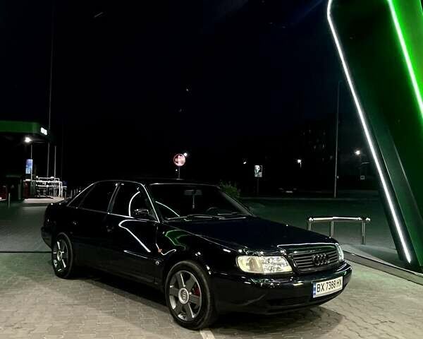 Синий Ауди А6, объемом двигателя 2.8 л и пробегом 333 тыс. км за 2500 $, фото 1 на Automoto.ua