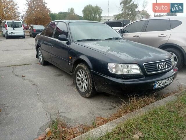 Синий Ауди А6, объемом двигателя 2 л и пробегом 375 тыс. км за 2147 $, фото 1 на Automoto.ua