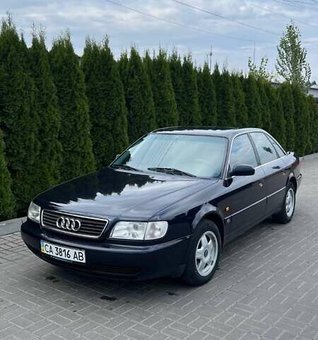 Синій Ауді А6, об'ємом двигуна 2.6 л та пробігом 215 тис. км за 5700 $, фото 1 на Automoto.ua