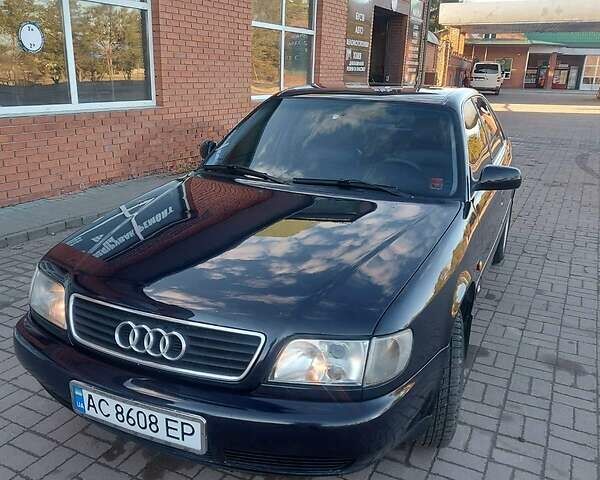 Синій Ауді А6, об'ємом двигуна 2.5 л та пробігом 550 тис. км за 4600 $, фото 1 на Automoto.ua
