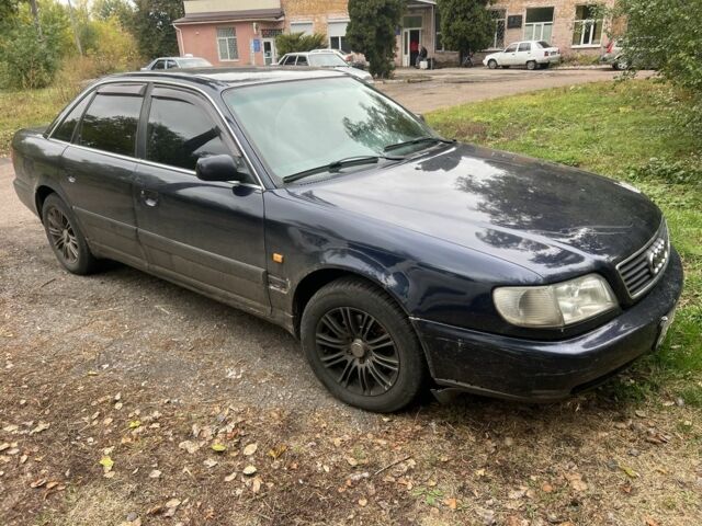 Синий Ауди А6, объемом двигателя 2.5 л и пробегом 510 тыс. км за 2200 $, фото 1 на Automoto.ua