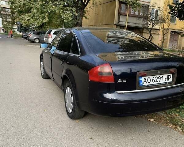 Синий Ауди А6, объемом двигателя 2.4 л и пробегом 400 тыс. км за 3000 $, фото 1 на Automoto.ua