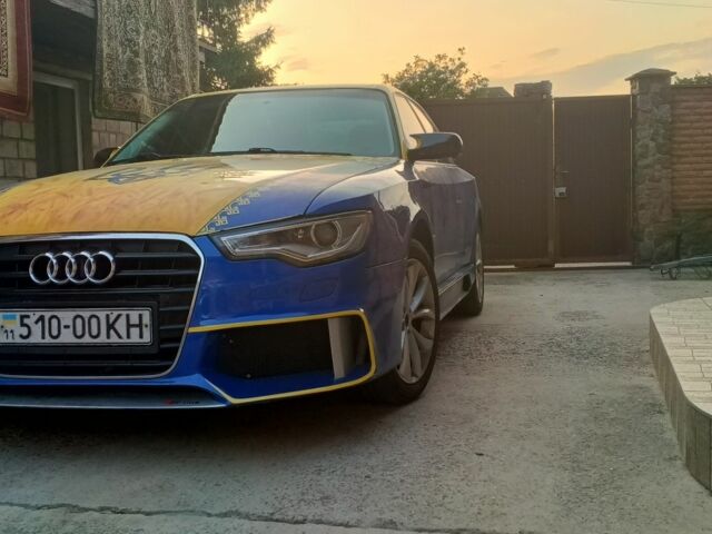 Синий Ауди А6, объемом двигателя 2.6 л и пробегом 258 тыс. км за 7500 $, фото 1 на Automoto.ua