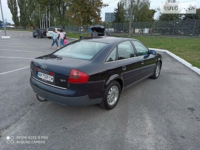 Синий Ауди А6, объемом двигателя 1.8 л и пробегом 220 тыс. км за 5200 $, фото 1 на Automoto.ua