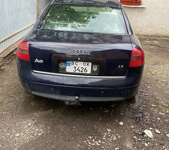 Синий Ауди А6, объемом двигателя 2.4 л и пробегом 270 тыс. км за 3100 $, фото 1 на Automoto.ua