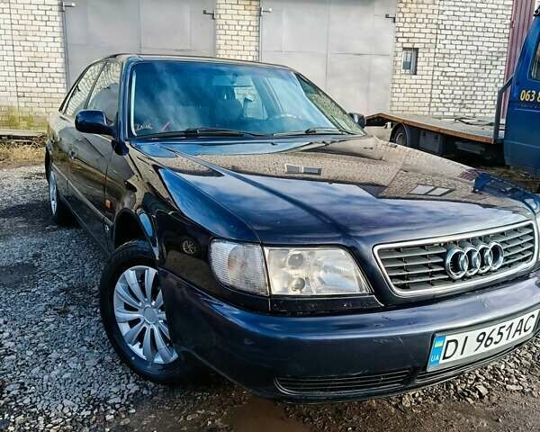 Синій Ауді А6, об'ємом двигуна 1.8 л та пробігом 380 тис. км за 2500 $, фото 1 на Automoto.ua