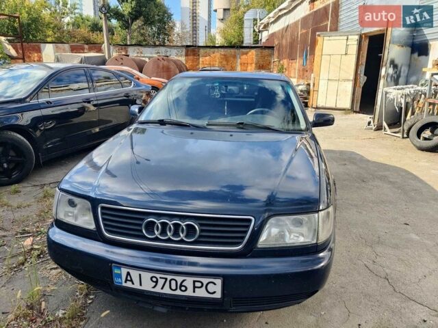 Синий Ауди А6, объемом двигателя 1.8 л и пробегом 420 тыс. км за 2400 $, фото 1 на Automoto.ua