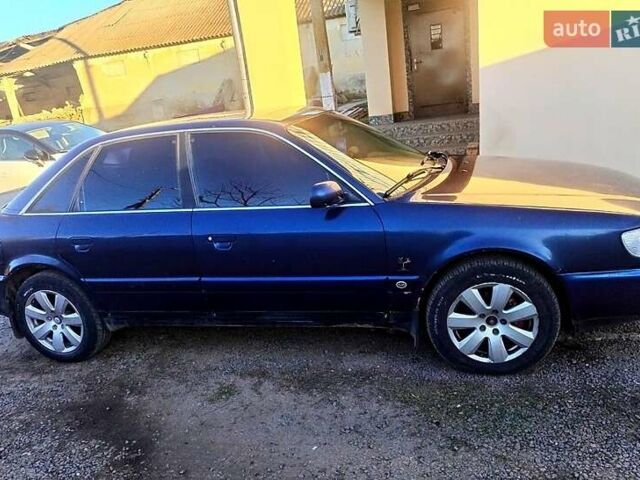 Синий Ауди А6, объемом двигателя 2.6 л и пробегом 190 тыс. км за 3000 $, фото 1 на Automoto.ua
