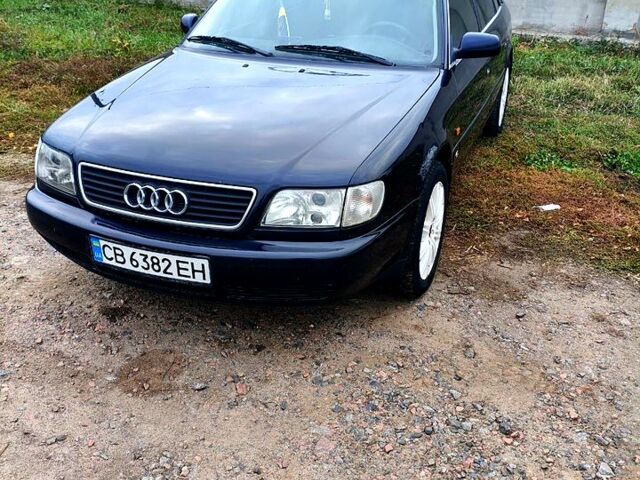 Синий Ауди А6, объемом двигателя 2.5 л и пробегом 500 тыс. км за 3500 $, фото 1 на Automoto.ua