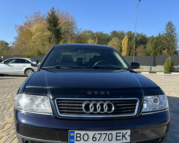 Синий Ауди А6, объемом двигателя 2.5 л и пробегом 250 тыс. км за 3800 $, фото 1 на Automoto.ua