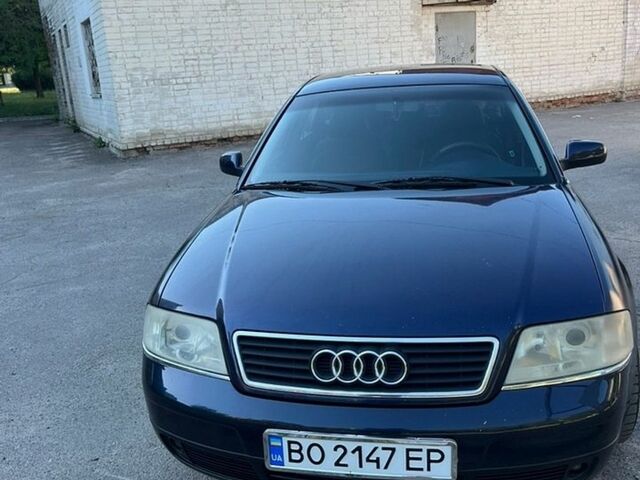 Синий Ауди А6, объемом двигателя 1.8 л и пробегом 240 тыс. км за 3500 $, фото 1 на Automoto.ua