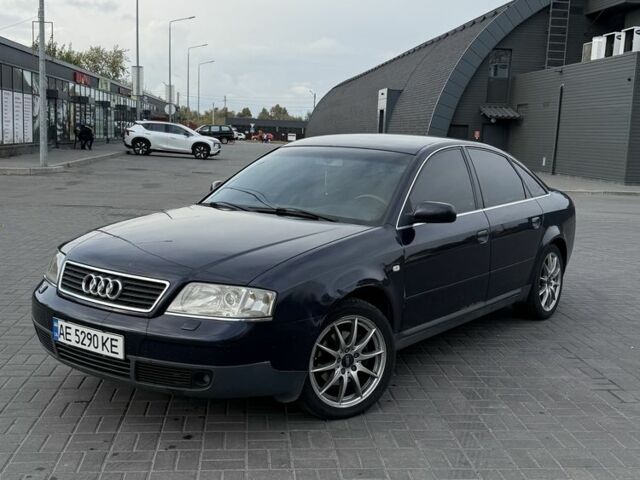Синий Ауди А6, объемом двигателя 2.4 л и пробегом 376 тыс. км за 3400 $, фото 1 на Automoto.ua
