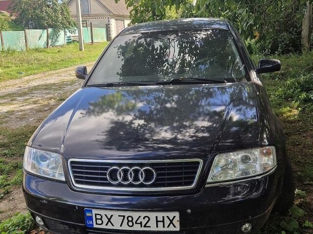 Синий Ауди А6, объемом двигателя 2.5 л и пробегом 300 тыс. км за 2100 $, фото 1 на Automoto.ua