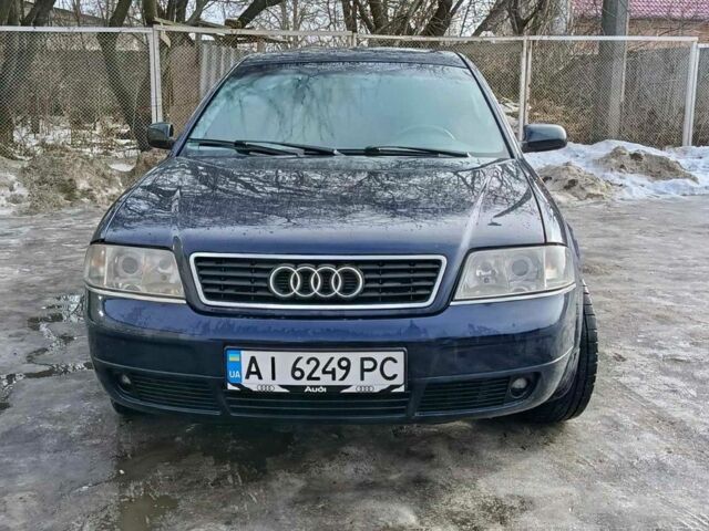 Синий Ауди А6, объемом двигателя 2.4 л и пробегом 500 тыс. км за 3550 $, фото 1 на Automoto.ua