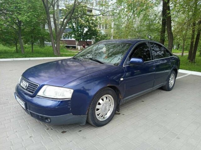 Синий Ауди А6, объемом двигателя 2.5 л и пробегом 400 тыс. км за 2550 $, фото 1 на Automoto.ua